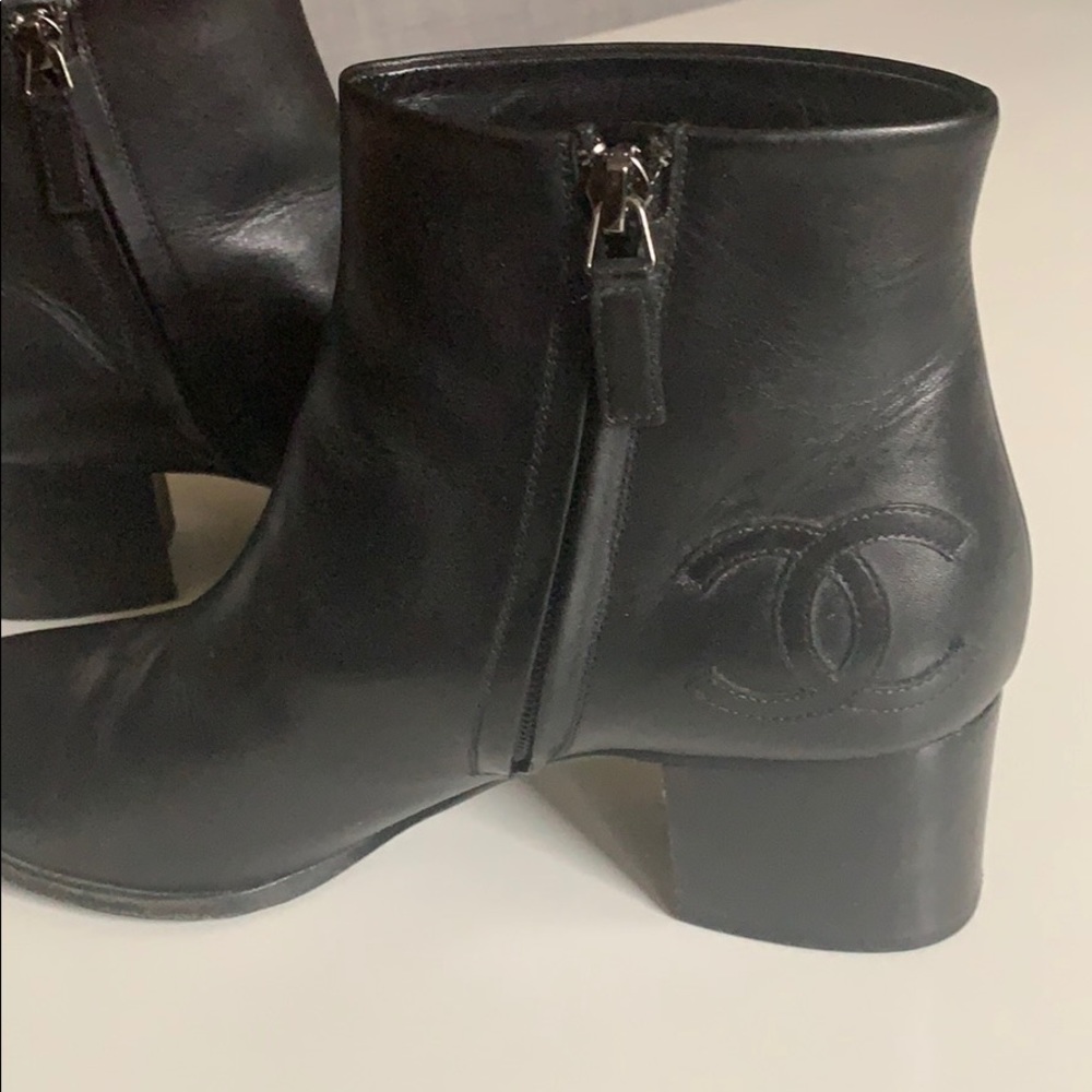 Classic Chanel boots